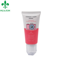 Embalagem acrílica do aquário do tubo do creme do descoramento da pele 50ml plástica